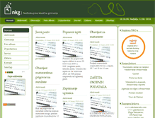 Tablet Screenshot of nkg-zagreb.hr